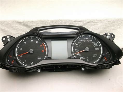 10 12 AUDI A4 96K 180MPH SPEEDOMETER INSTRUMENT CLUSTER Car