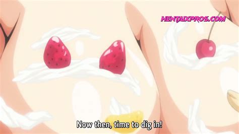Strawberry Eating On The Tits Uncensored Hentai