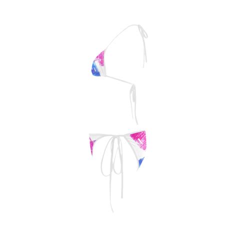 Colorful Movement Custom Bikini Swimsuit ID D