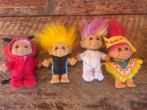 Choice Of Vintage Troll Dolls 1980s Russ Forrest Troll Etsy