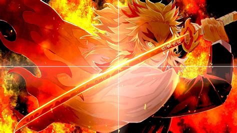 Save And Follow Kyojuro Rengoku • Demon Slayer • Kimetsu No Yaiba Em