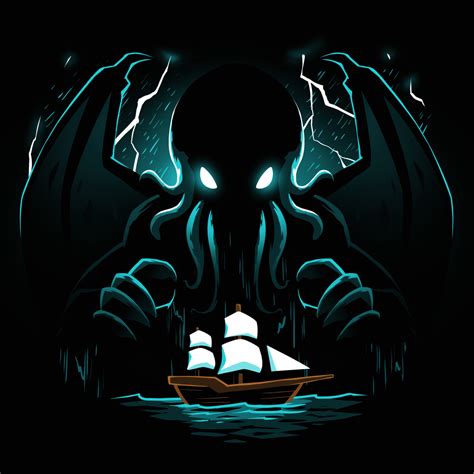 Epic Cthulhu | Funny, cute & nerdy t-shirts - TeeTurtle