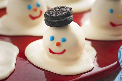 Bonhomme De Neige Au Thermomix Recipe Cookie Ball Melting Snowmen