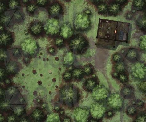 Cabin In The Woods Battlemaps Roll20 Marketplace Digital Goods For Online Tabletop Gaming