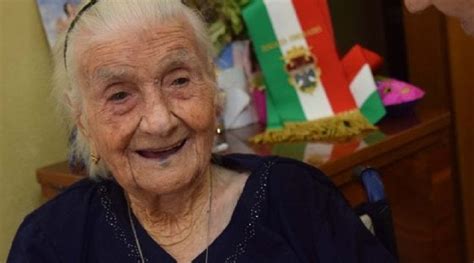 È morta la nostra Nonna Peppa la donna più anziana dEuropa