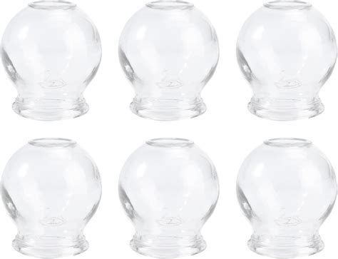 Amazon Healifty 6Pcs Cupping Therapy Sets Glass Fire Cupping Jars