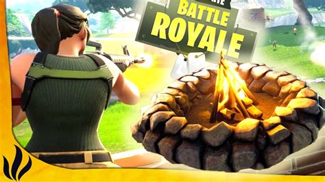 UNE GAME MONSTRUEUSE AVEC LE NOUVEAU FEU DE CAMP Fortnite Battle