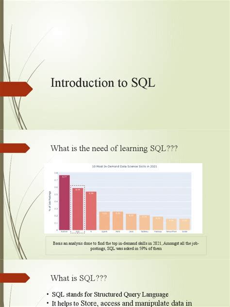 Intro To Sql Pdf Sql Databases