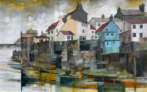 Beckside Staithes Mixed Media By Donald Holden Commercial Art Art