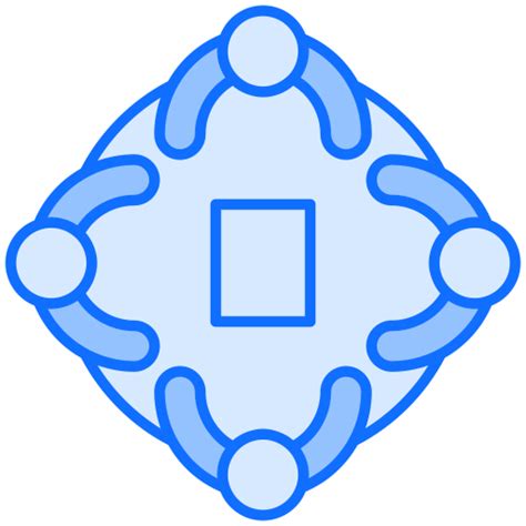 Meeting Generic Blue Icon