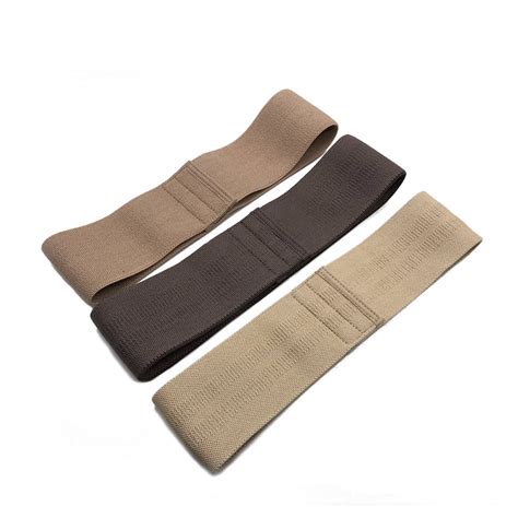 China Nude Brown Booty Band Sets Sport Resistance Hip Circle Fitness Elastic Bands Factory And