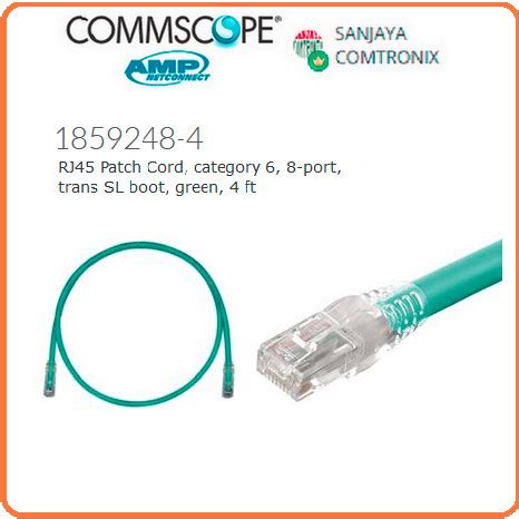 Jual Commscope Cable Patch Cord Utp Cat Feet Hijau