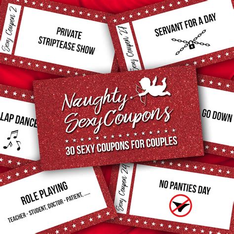 Naughty Coupon Book Sex Coupons Naughty Coupons Couples Etsy