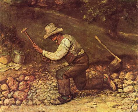 The Stone Breaker 1849 By Gustave Courbet Artchive
