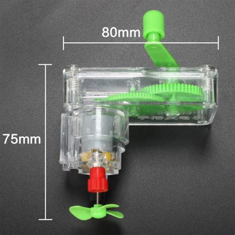 Faça Você Mesmo Manivela De Manivela Modelo De Gerador CC Kit De