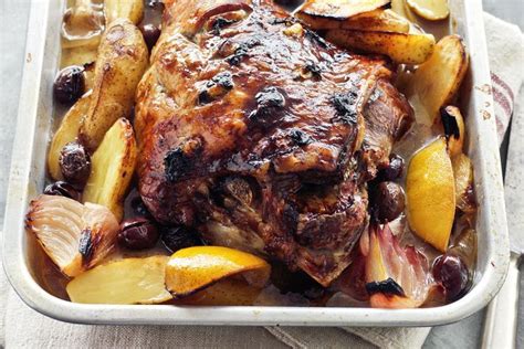 Greek Style Slow Roasted Lamb