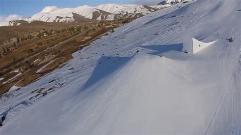 Skier Falls And Slides On Snow While Attempting Spin Jukin Licensing