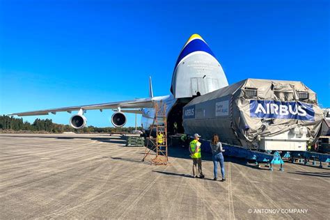 Antonov Airlines Transports Turkish Communications Satellite To Be