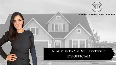 The New Mortgage Stress Test In Effect What You Need To Know Youtube