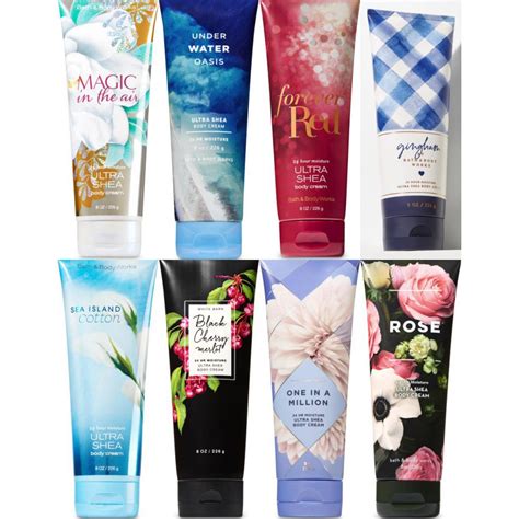 Bath And Body Works Pink Chiffon Ultra Shea Body Cream 226 G ของแท้