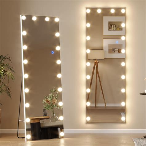 Vlsrka Full Body Mirror With Lights 61 X 20 Hollywood Led Mirror