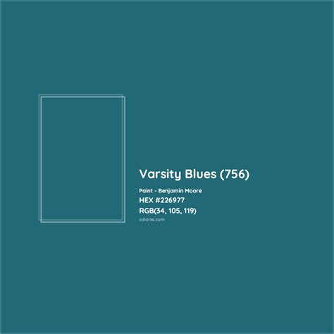 Benjamin Moore Varsity Blues 756 Paint Color Codes Similar Paints