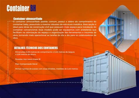 Container Almoxarifado Containerbh