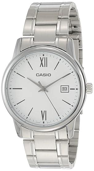 Buy Casio Analog White Dial Men S Watch Mtp V D B Udf At Amazon In