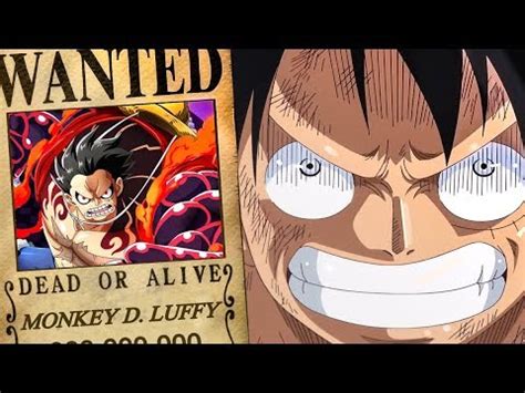 Luffy S New Bounty After Whole Cake Island Arc One Piece Chapter 896