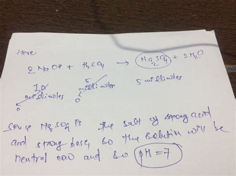 Mathrm Ml Of Mathrm M Mathrm Naoh Is Titrated With