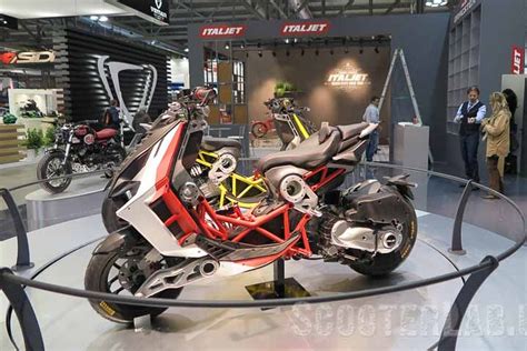 Motor Baru Royal Alloy NIU Dan Italjet Di IIMS Hybrid 2021