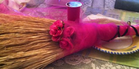 Made To Order Wedding Brooms By Sj Hall Jump The Broom In Style To