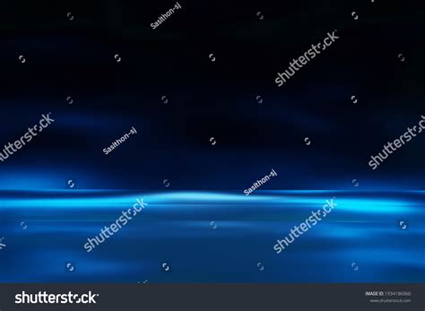 Glow Blue Light Effect On Dark Stock Illustration 1934186960 | Shutterstock