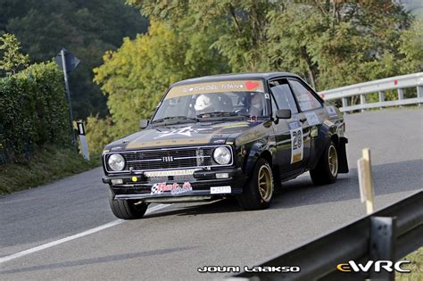 Calzolari Giuliano Costa Corrado Ford Escort Rs Mkii