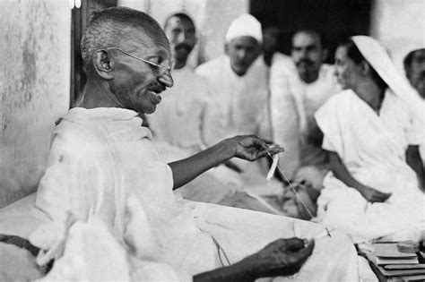 The American Legacy Of Gandhi Wsj