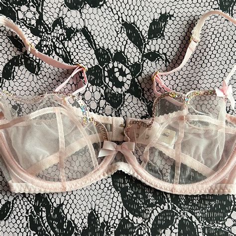 Agent Provocateur Lorna Party Link Bra 32d Like New Gem