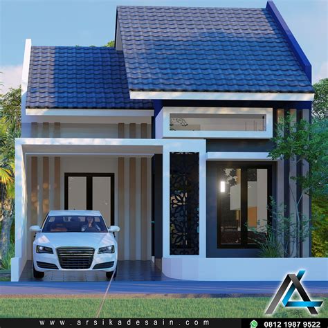 Rumah Atap Pelana Modern – Minimalis123