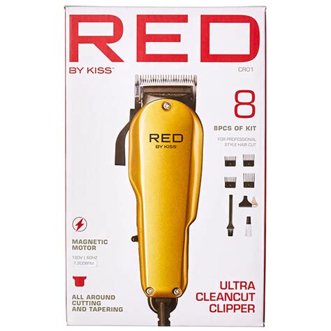 Red By Kiss Cr01 Ultra Clean Cut Clipper