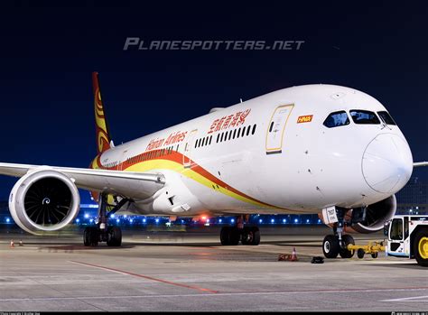 B 7837 Hainan Airlines Boeing 787 9 Dreamliner Photo By Brother Hua