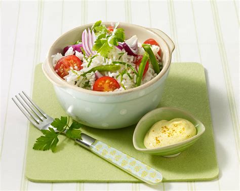 Reissalat Mit Bohnen Tomaten Und Curryso E Rezept Lecker