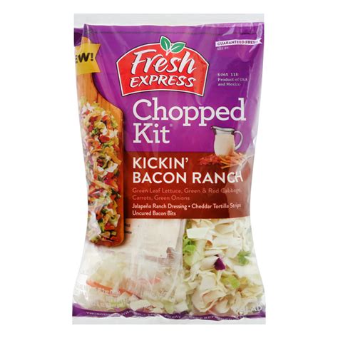 Save On Fresh Express Chopped Salad Kit Kickin Bacon Ranch Order
