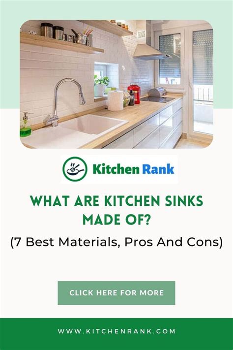 What Are Kitchen Sinks Made Of 7 Best Materials Pros And Cons