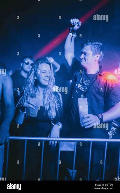 A Dancing Couple During The Electrifinity Indoor And Outdoor Music