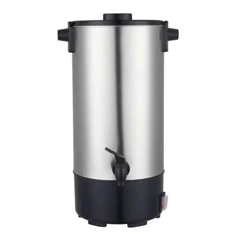 Stainless Steel 30 Cups Coffee Percolator Electric Hot Water Boiler Portable Coffee Maker
