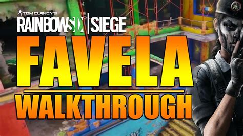 Rainbow Six Siege In Depth FAVELA Map Walkthrough Skull Rain YouTube