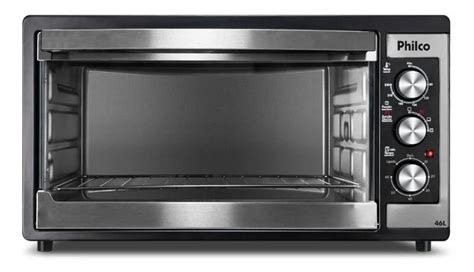 Forno De Bancada El Trico Philco Pfe Ip L Preto V Imp Forno