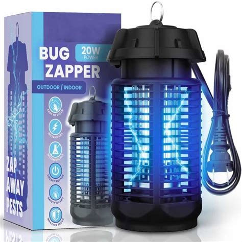 Lampe Anti Moustique V W Uv Tueur D Insectes Lectrique Anti