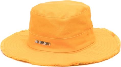 Jacquemus Orange Le Bob Artichaut Bucket Hat Shopstyle