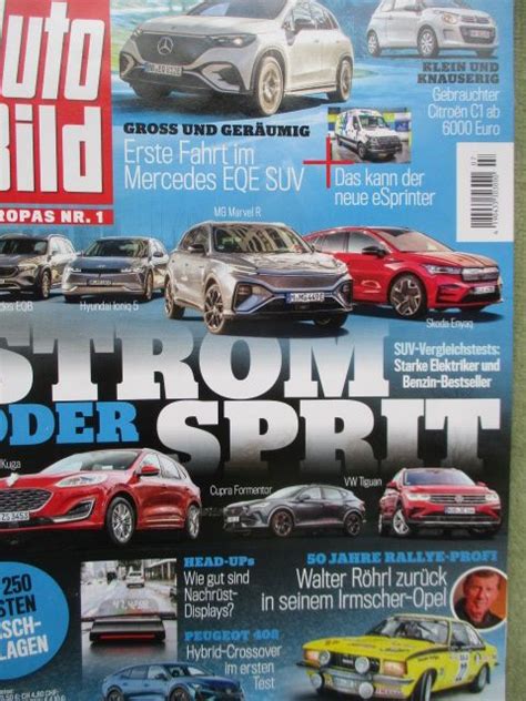 Druckausgabe Der Autobild Vom 16februar 2023 Autoliteratur Höpel