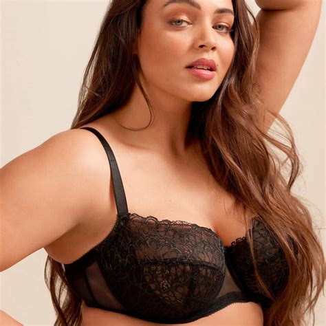 Soutien Gorge Balconnet Armatures Noir Gossard Lemon Curve